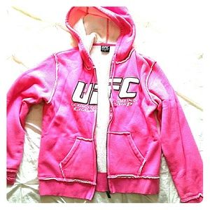 Woman's UFC zip hoodie