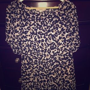 LOFT Leopard Printed Blouse