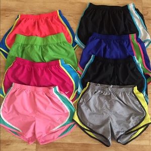 8 pair of Nike shorts