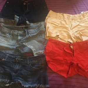 Denim/ assorted shorts