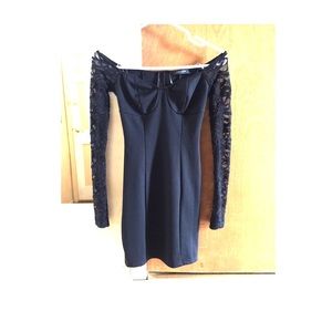 Tobi lace off the shoulder dress