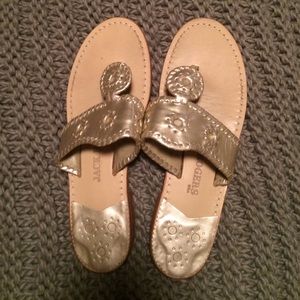 Platinum Jack Rogers Sz 8.5