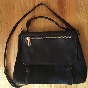 Isaac Mizrahi New York Pony Hair Calf Handbag