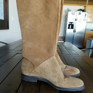 Michael Kors Tan Suede Boots