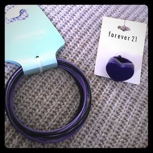 **NWT** bracelets and ring
