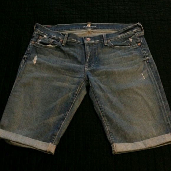 7 jean shorts