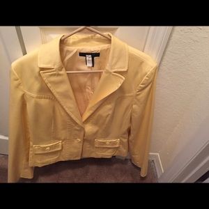 Yellow Blazer