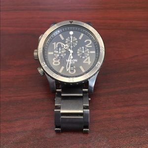 Nixon 48-20 Chrono watch.