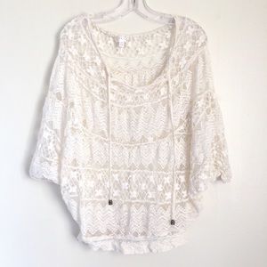 Sheer Boho Top
