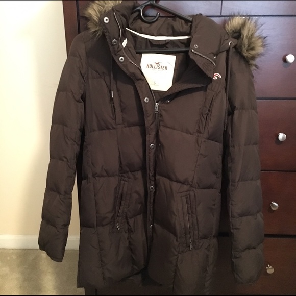 Brown winter jacket