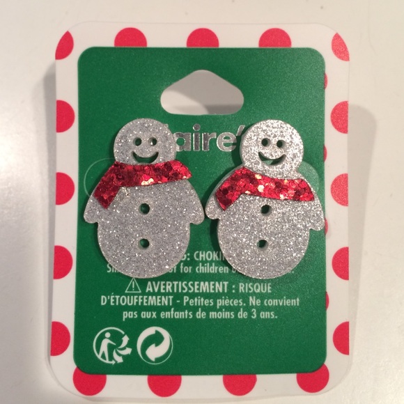 snowman earrings !!!!!
