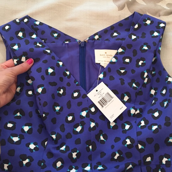 NWT fun printed dress from designer Kate Spade - Picture 4 of 4