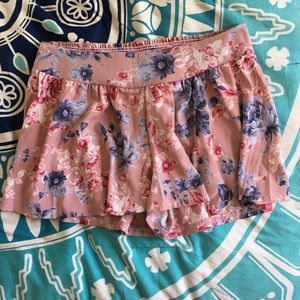 Floral Print Shorts