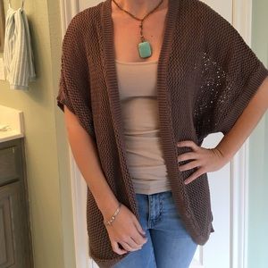 Cute knitted cardigan!