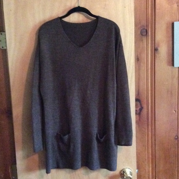 Brown sweater