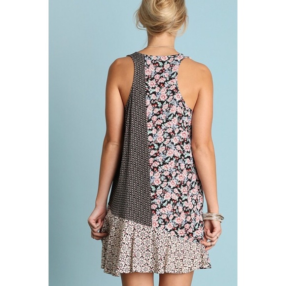 Patchwork Tank Dress - Picture 2 of 3