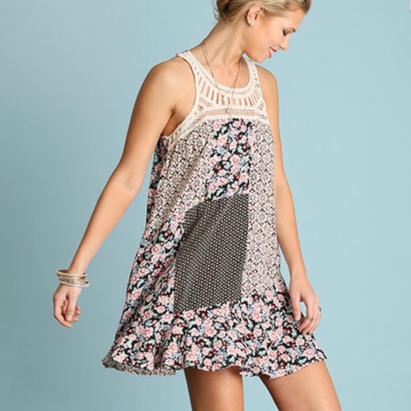 Patchwork Tank Dress - Picture 3 of 3