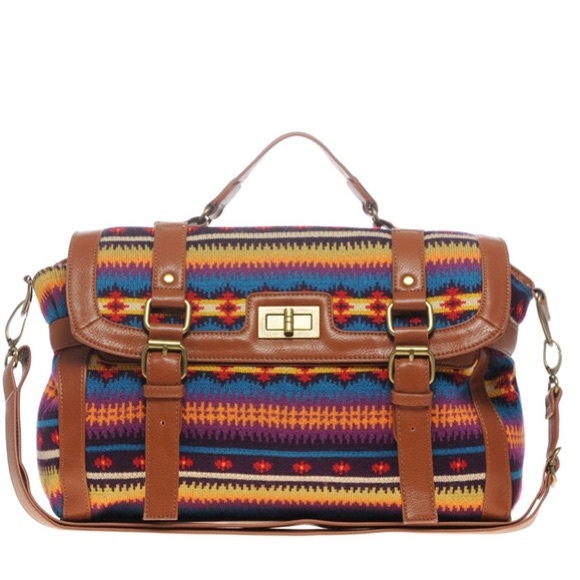 Aldo Vintage Hobo Navajo Cross Body Bag