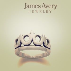 James Avery Crown Ring Size 5