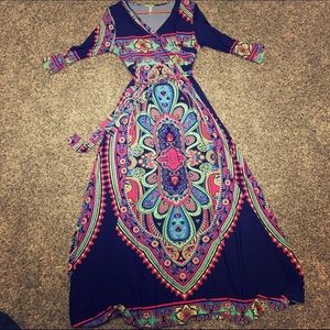 Pink Blush maternity dress Sz Lg