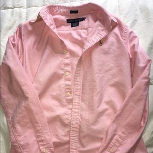 Ralph Lauren Women's Slim Fit Button Down Shirt