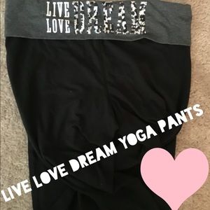 Love love dream Yoga pants