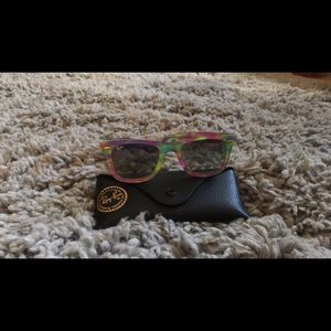 RAYBANS RARE WORN ONCE