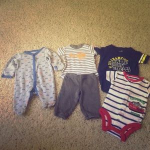 Newborn boy clothes