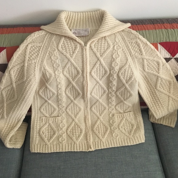 Hand Knit Vintage Wool sweater