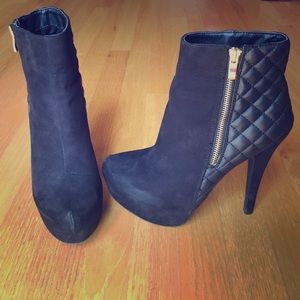 Black Booties Charlotte Russe