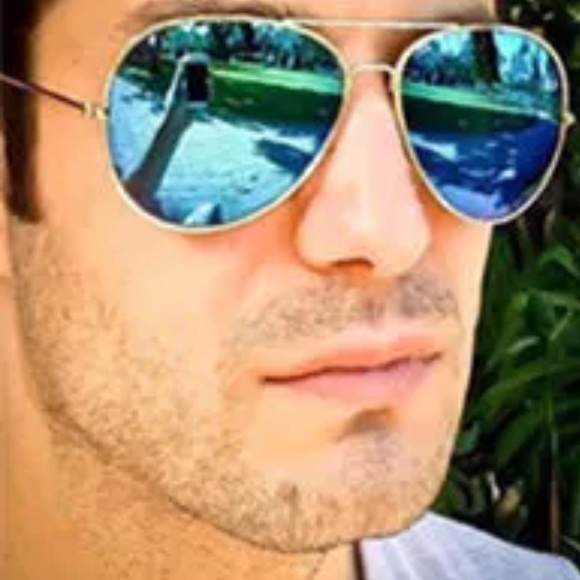 🌈❗️NEW🌈❗️Unisex Rainbow Lens Aviator Sunglasses - Picture 4 of 4