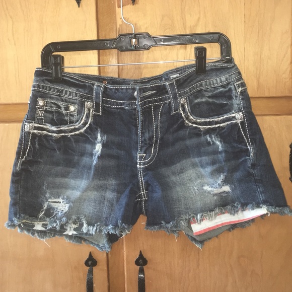 Miss Me signature shorts