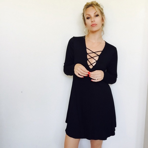 LAST ONE ❤️Little black dress - Picture 3 of 3