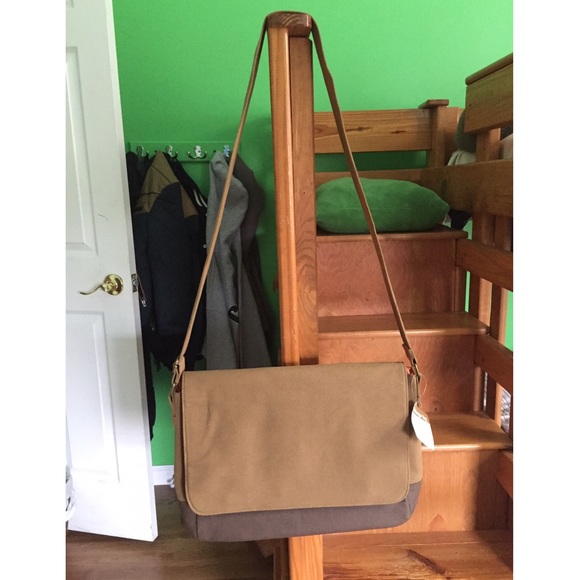 Brown Messenger Bag