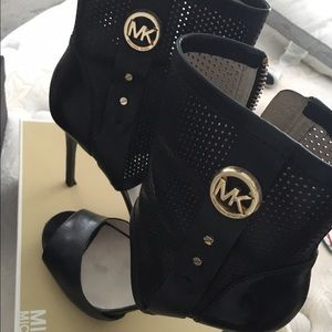 Black MK heels