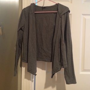 Gray Cardigan