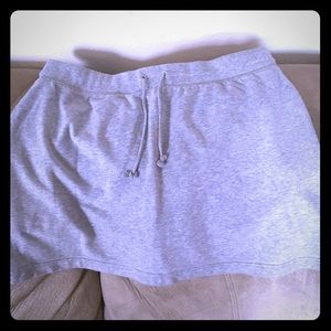 Grey stretchy skort size L