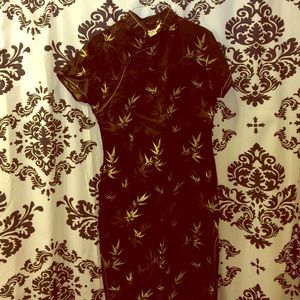 Beautiful Asian Style silk dress