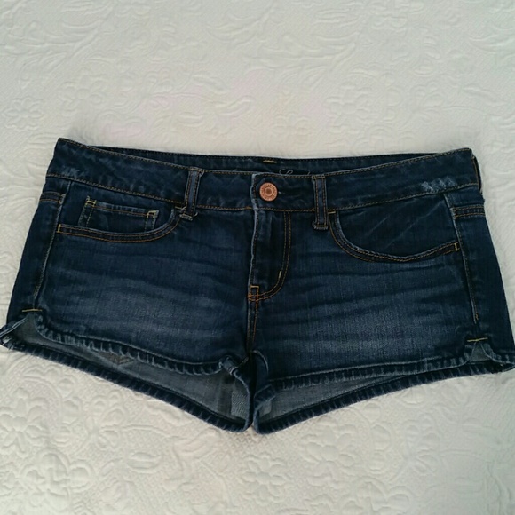 American Eagle Outfitters Pants - American Eagle Stretch Blue Jean Shorts
