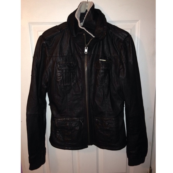 Superdry Leather Jacket
