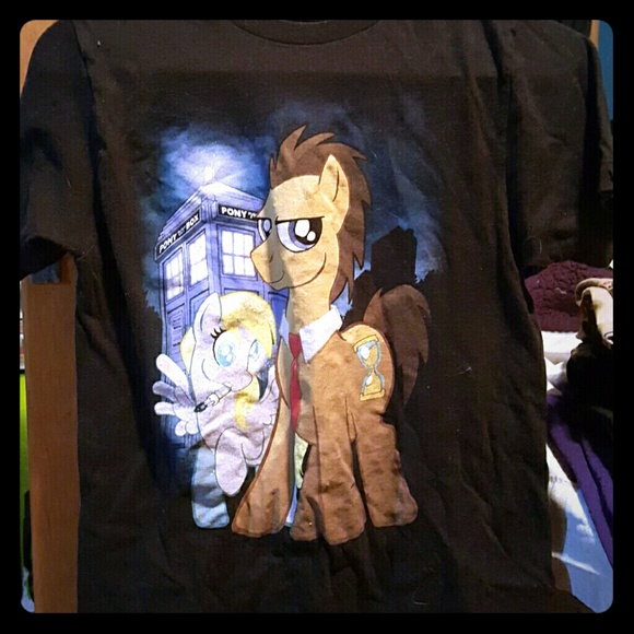 (Used) Doctor Who My Little Pony Tee