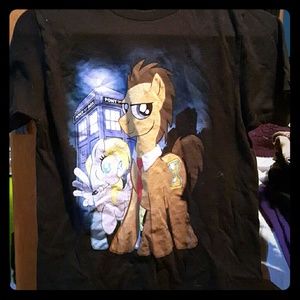 (Used) Doctor Who My Little Pony Tee
