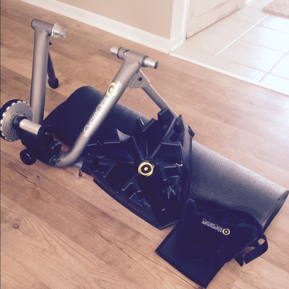 Cycle ops stationary bike rack