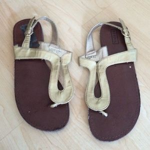 Merona brand gold sandal 7.5