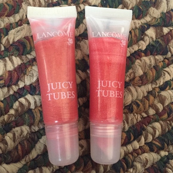 2 Small Lancôme Juicy Tubes