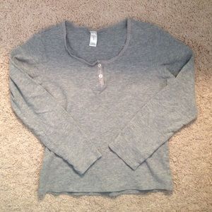 GAP Body XS Gray Sleep Shirt