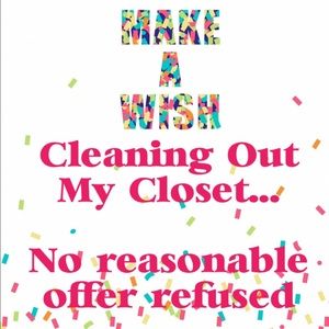 Cleaning out my closet