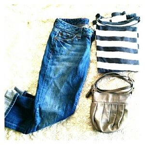 Lucky Brand Cropped Jeans