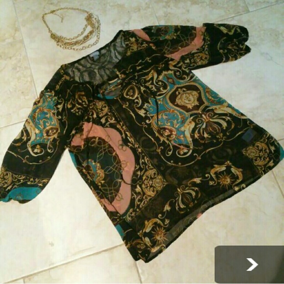 VERSACE Inspired top