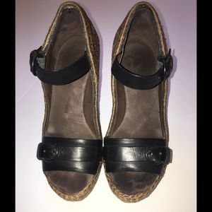 All Saints wedge sandal